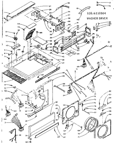 Top and front assembly