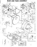 Base and tank assembly