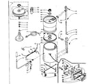 Kenmore 1106112600 machine sub-assembly diagram