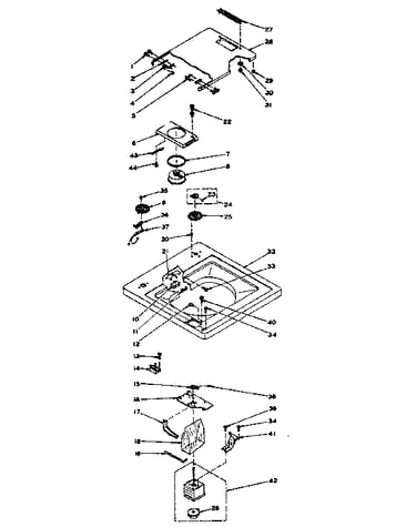 Top and control assembly