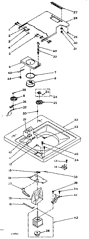 Top and control assembly