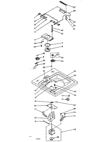 Top and control assembly