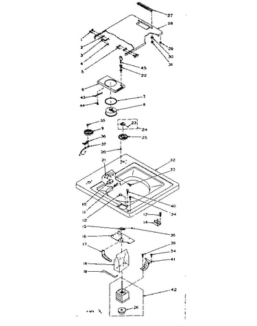 Top and control assembly