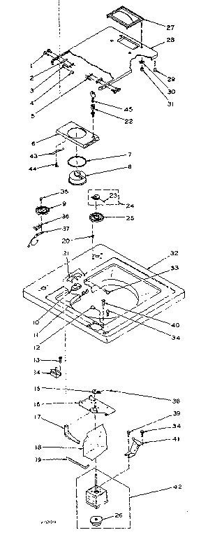 Top and control assembly