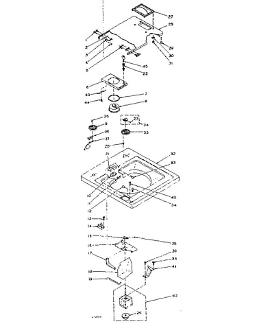 Top and control assembly