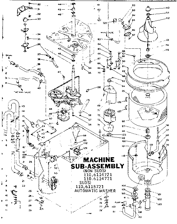 MACHINE SUB-ASSEMBLY