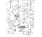Kenmore 1106114771 machine sub-assembly diagram