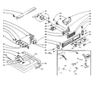 Kenmore 1106115721 machine top assembly diagram