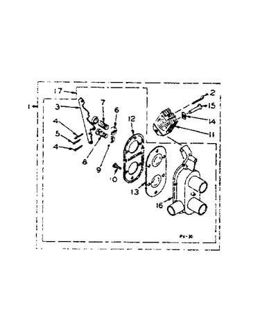 Two way valve assembly