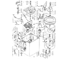 Kenmore 1106114722 machine sub-assembly diagram