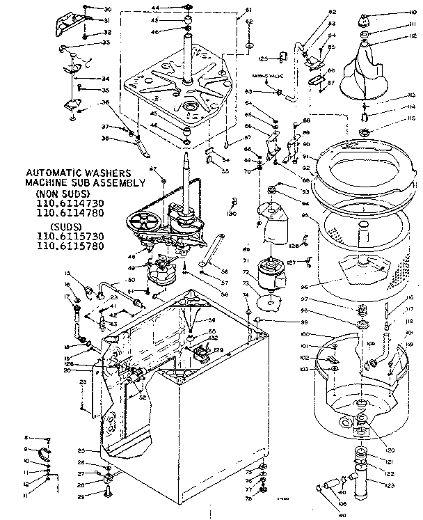 Machine sub-assembly
