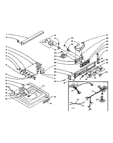Top and console assembly
