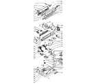 Kenmore 1106114851 top and console assembly diagram