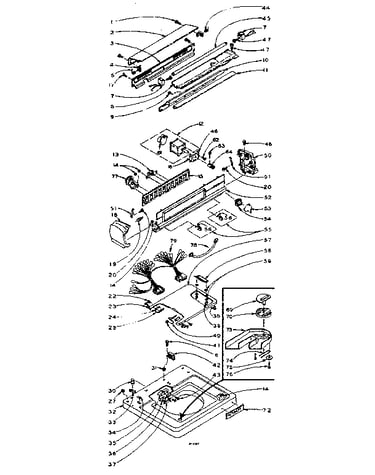 Top and console assembly