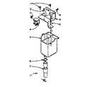 Kenmore 1106115801 dispenser assembly diagram
