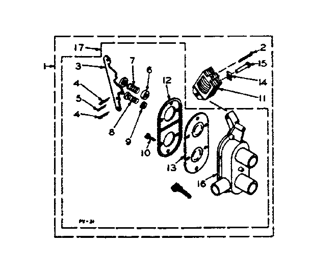 TWO WAY VALVE ASSEMBLY