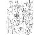 Kenmore 1106114852 machine sub-assembly diagram