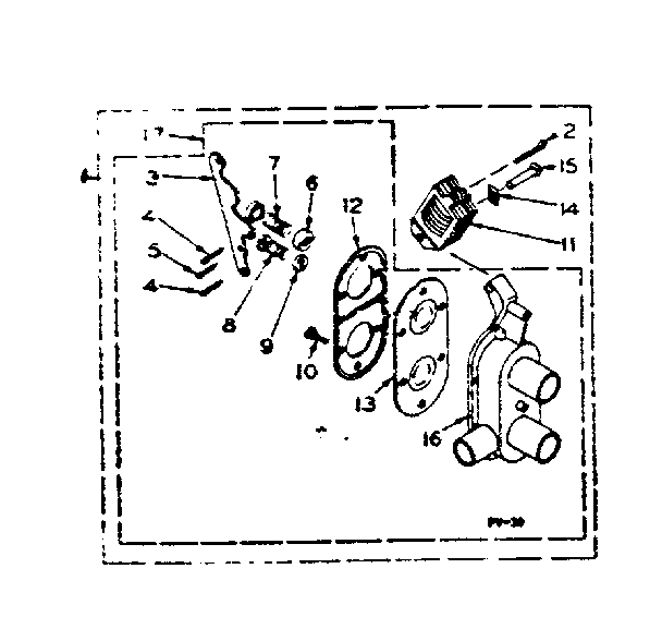 Two way valve assembly