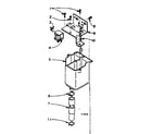 Kenmore 1106114861 dispenser assembly diagram