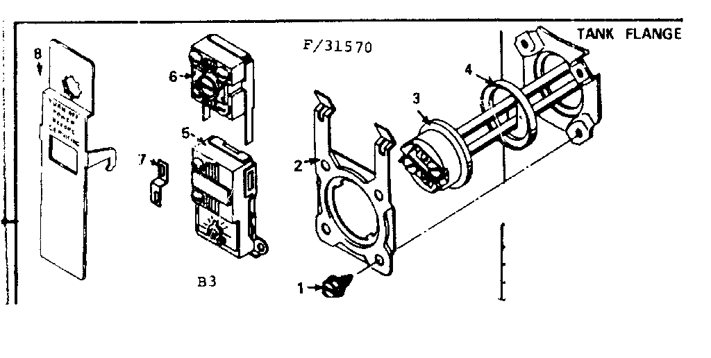 Tank flange