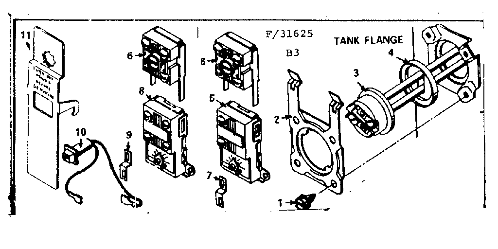 Tank flange