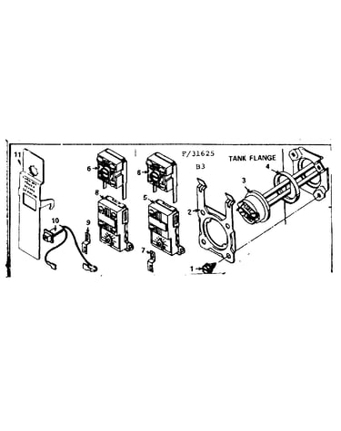 Tank flange