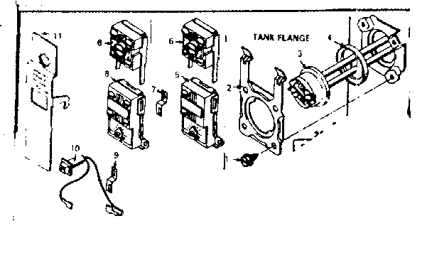Tank flange