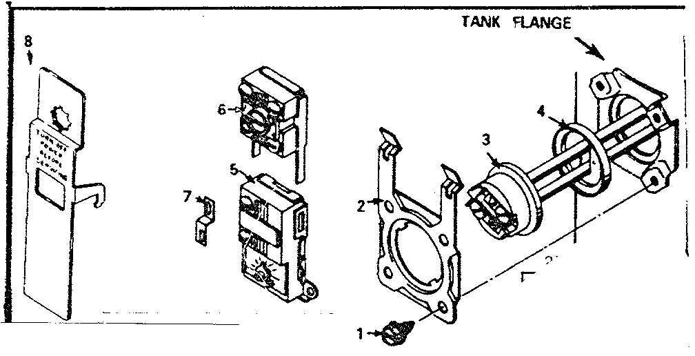 Tank flange