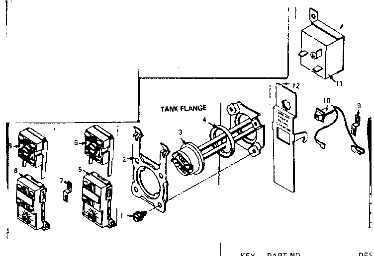 Tank flange