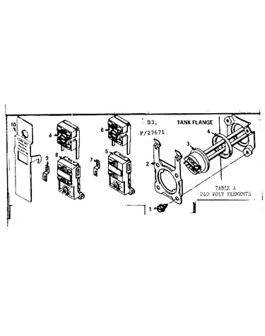 Tank flange