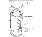 Kenmore 18332132 replacement parts diagram