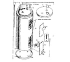 Kenmore 18332510 replacement parts diagram