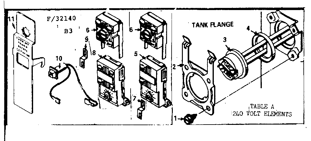 Tank flange