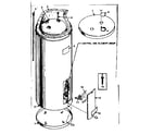 Kenmore 18332520 replacement parts diagram