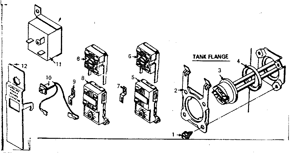 Tank flange