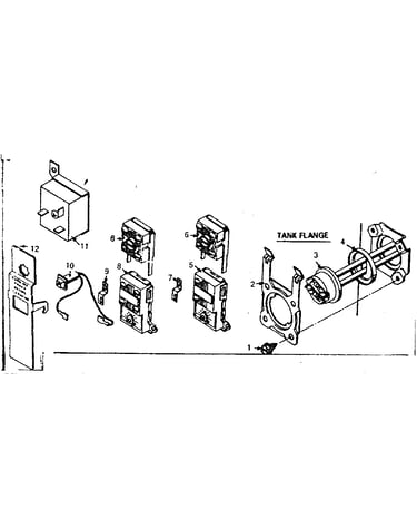 Tank flange