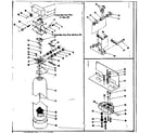 Kenmore 62534240 functional replacement parts diagram