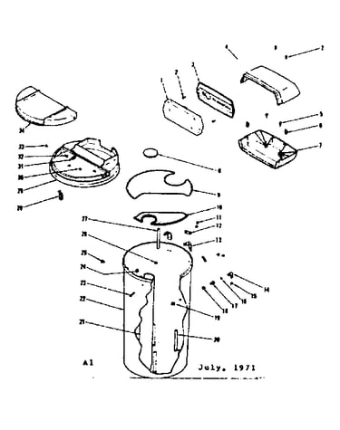 Non-functional replacement parts