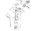 Kenmore 62534840 functional replacement parts diagram
