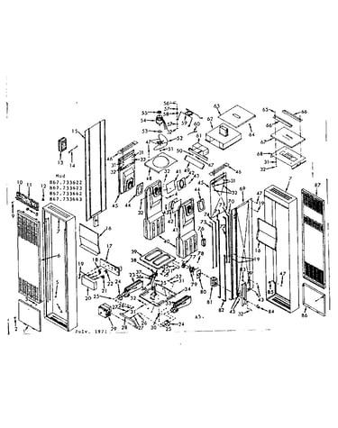 Unit parts