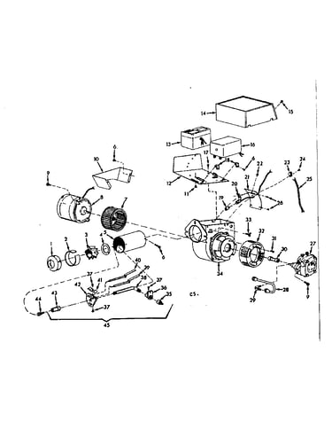 Oil burner assembly