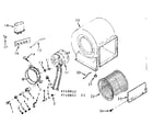 Kenmore 867748821 h-q blower assembly diagram