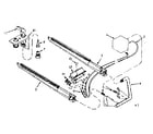 Kenmore 867761854 burner and manifold assembly diagram
