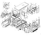 Kenmore 86776761 furnace assembly diagram
