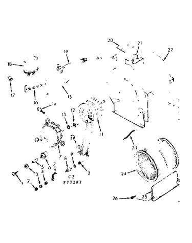 H-q blower assembly