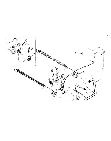 Burner & manifold assy