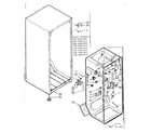 Kenmore 1066681076 cabinet parts diagram