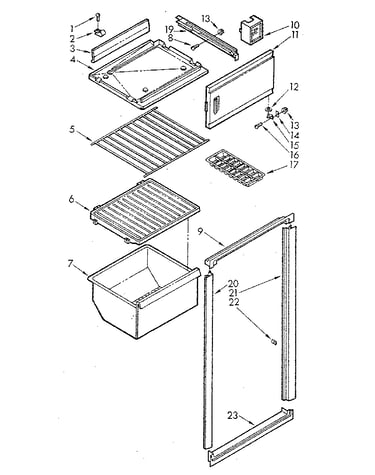 Breaker and shelf