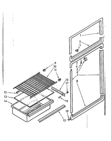Breaker and shelf parts
