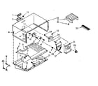 Kenmore 1066692900 freezer parts diagram